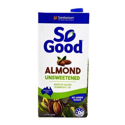 Sanitarium SO GOOD Almond milkunsweeteneḍǣ1ltr