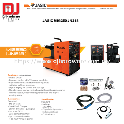 JASIC WELDING MIG250  JN218 (CL)