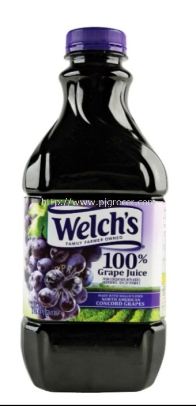 WELCH'S 100% GRAPE JUICE 1.36L