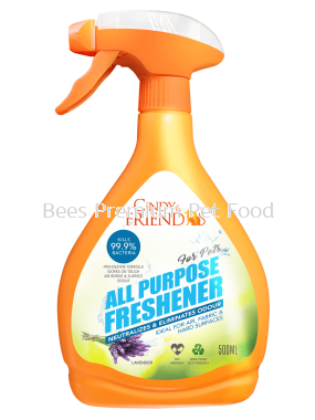 Cindy & Friends All Purpose Freshener Spray 500ml (Lavender)