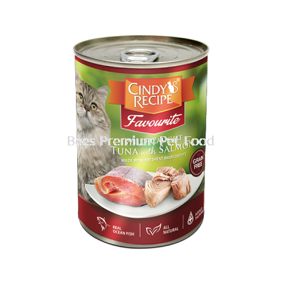 Cindy's Recipe Favourite Wild-Caught Tuna with Salmon 400g