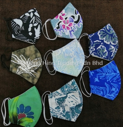 REUSABLE CUSTOM MADE BATIK FACE MASK - For Adult