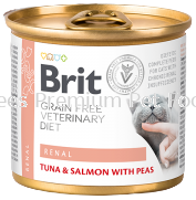 Brit Veterinary Diet Cat Renal Can Food 200g