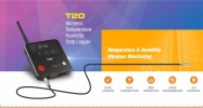 T20 Digital Wireless Temperature & Humidity Monitoring System Wireless Temperature & Humidity Monitoring System (4G) T20