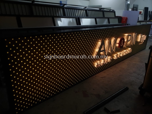 3D BOX UP BACKLIT SIGNBOARD WITH LIGHTBOX AT SETIA ALAM, SHAH ALAM