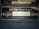 MTU Diesel Engine 761Kw Model:535106589 MTU Diesel Engine USED MACHINE