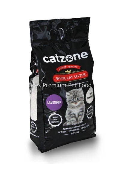 Catzone Bentonite Litter Lavender 5.2kg