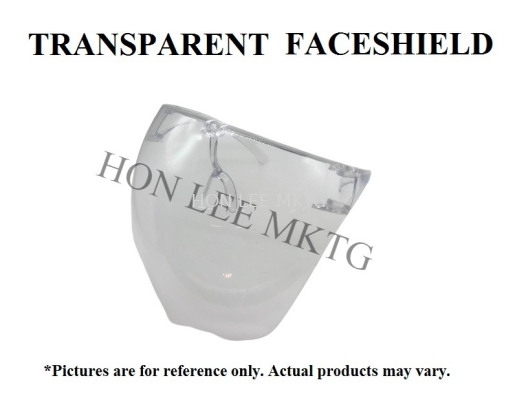 ANTI-FOG TRANSPARENT FACESHIELD