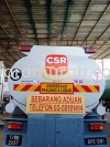 CSR LORRY STAINLESS TANKER -SHAH ALAM STAINLESS STEEL TANKER VEHICLE GRAPHIC