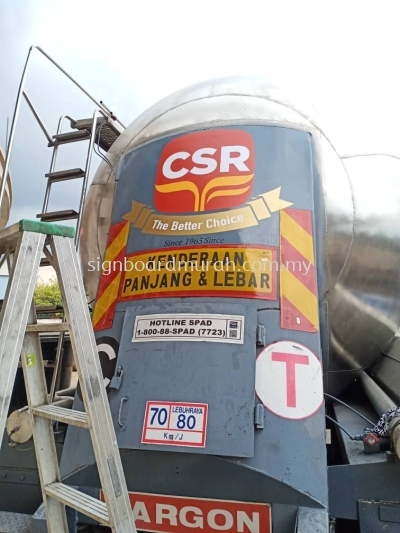 CSR LORRY STAINLESS TANKER -SHAH ALAM