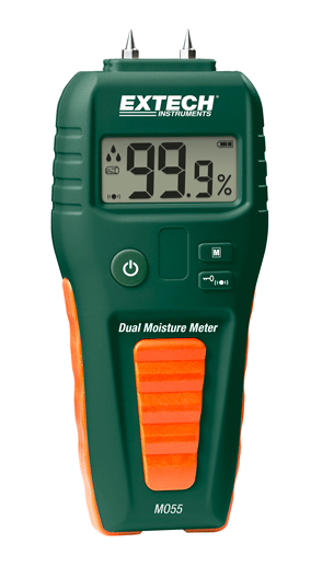 extech mo55 : combination pin/pinless moisture meter