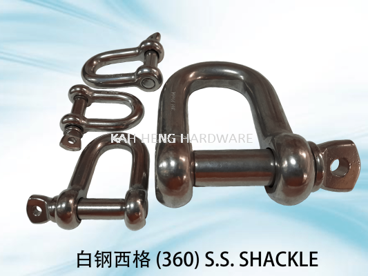 ׸ (360) S.S. SHACKLE