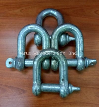 DEE SHACKLE GALVANIZED M16