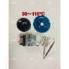 30-110 250V 16A Thermostat Controller NC NO For Electric Oven Thermostat Controller Electric Oven Accessories