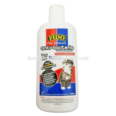 Fido Anti-Bacterial Cat Shampoo 350ml