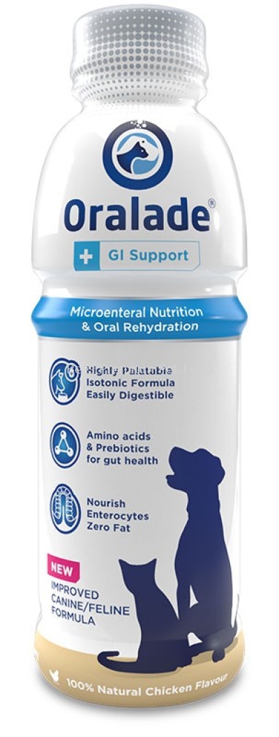 Oralade + Gastro Intestinal (GI) Support 500ml