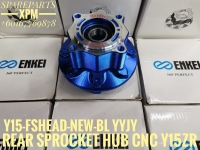 REAR SPROCKET HUB CNC Y15ZR/EXCITER150/SNIPER150 GOLD Y15-FSHEAD-NEW-GOLD GIEE