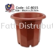 36cm,32cm Plastic Flower Pot & Tray LC 8015 & LC 8125 Flower Pot & Tray Gardening