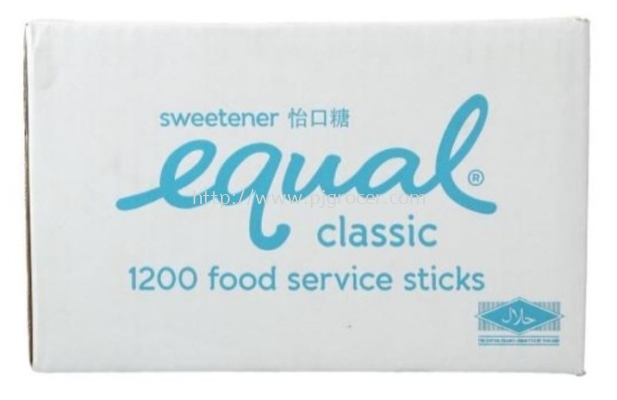 EQUAL CLASSIC SWEEETNER STICKS 1200'S