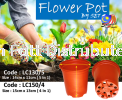 14cm,15cm Flower Pot LC130, LC150 Flower Pot & Tray Gardening