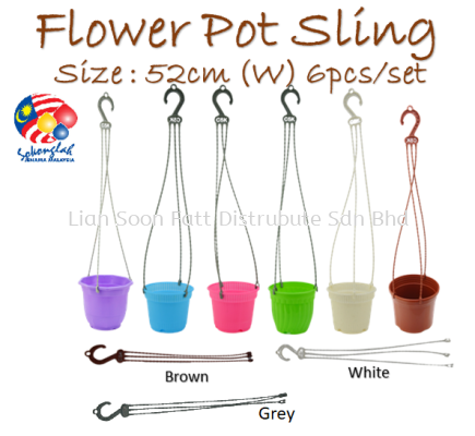 52cm Flower Pot Sling ( 6pcs/set )