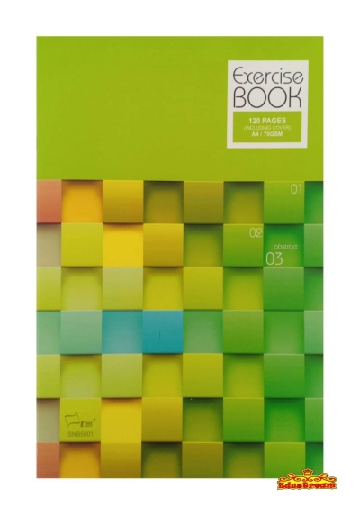 Uni Exercise Book / Note Book Cover A4 70gsm 120 pages