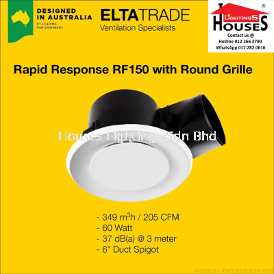 ELTA RF150(MOTOR) + ELTA RG150RW(WH) ROUND COVER