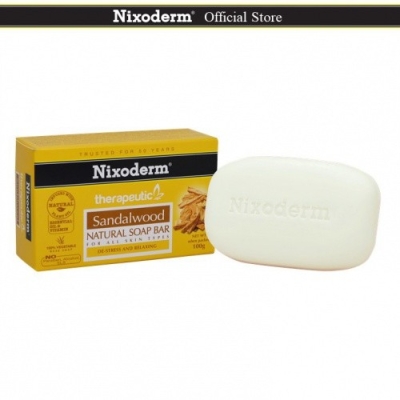 NIXODERM NATURAL SOAP SANDALWOOD 100G