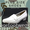 PlusSize Women 1.5 inch Heel Shoes- PS-71838 WHITE Colour Plus Size Shoes