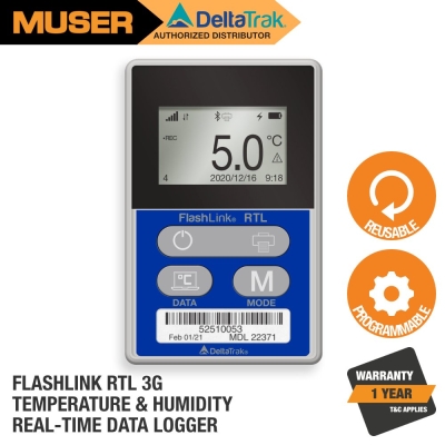 22371-01 FlashLink RTL 3G Temperature & Humidity Reusable Data Logger