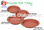 5inc, 7inc, 9inc (BY SET) Pasu Pokok Bunga Pinggan Plastic Flower Pot Tray - NS100/5, NS135/4, NS175/3 Flower Pot & Tray Gardening