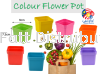 9cm Pasu Pokok Bunga Flower Pot - LSL-100C (Random Colour) Flower Pot & Tray Gardening