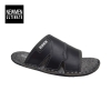 MEN UPPER STITCHING SLIP ON SANDAL (MA 676-BK) (AL.X) Men Sandals