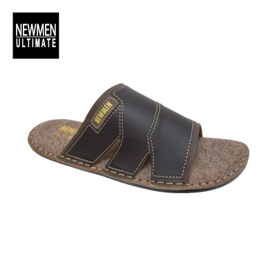 MEN UPPER STITCHING SLIP ON SANDAL (MA 676-BN) (AL.X)