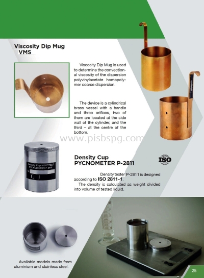 Density Cup P-2811 & Dip Mug VMS