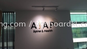 asap spine health pvc cut out 3d lettering logo indoor signage signboard at klang kuala lumpur shah alam puchong mon kiara damansara 3D BOX UP LETTERING SIGNBOARD