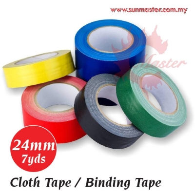 24mm x 7yds Cloth Tape