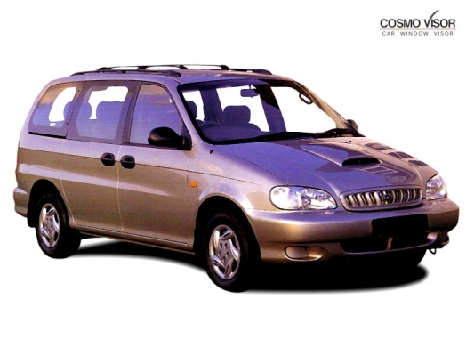 KIA CARNIVAL / SEDONA 1998 - 2004 = DOOR VISOR