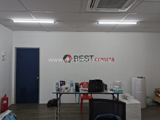 Best Express Meru - Laser Cut 3D Clear Acrylic Lettering Signage 