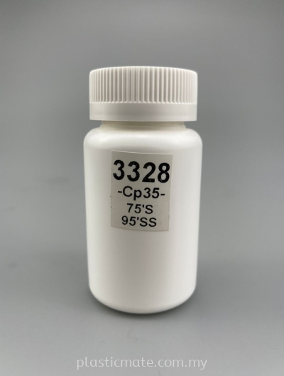 100ml Pharmaceutical Capsule & Tablet Bottle : 3328