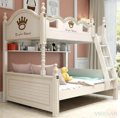 Solid Rubber Separable Wood Bunk Bed - Z1926