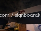 gdex 3d led eg conceal frontlit logo lettering signage signboard at klang kepong damansara shah alam subang jaya  LED Tertutup Huruf Timbul