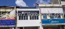 audaxstudio 3d box up stainless steel box up lettering signage signboard at kepong damansara kuala lumpur puchong  3D STAINLESS STEEL BOX UP SIGNBOARD