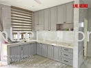 Solid Dry Kitchen Cabinet with solid nyatoh door and melamine carcass in PJ / KL / selangor Kitchen Cabinet Design
