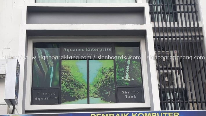 glass sticker printing signage signboard at kepong damansara subang jaya cheras kepong mon kiara 