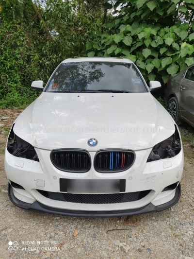 BMW M5 PILLAR WRAPPING REPLACE