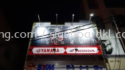 zigzag fabric signage signboard at cheras shah alam puchong kepong damansara subang jaya  Papan Tanda Zig-zag