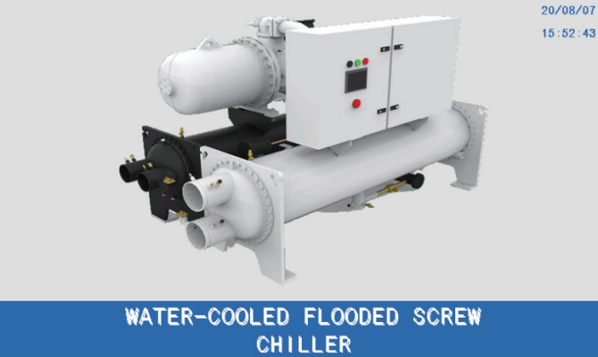 Tica Water-Cooled Flooded Screw Chiller