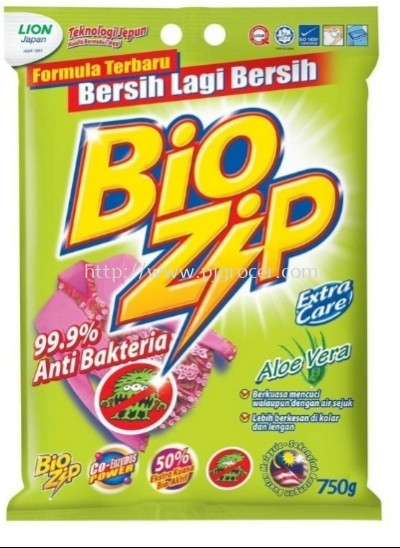 BIOZIP POWDER ALOEVERA 750G 