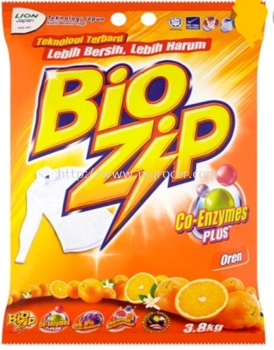 BIOZIP POWDER ORANGE 3.8KG